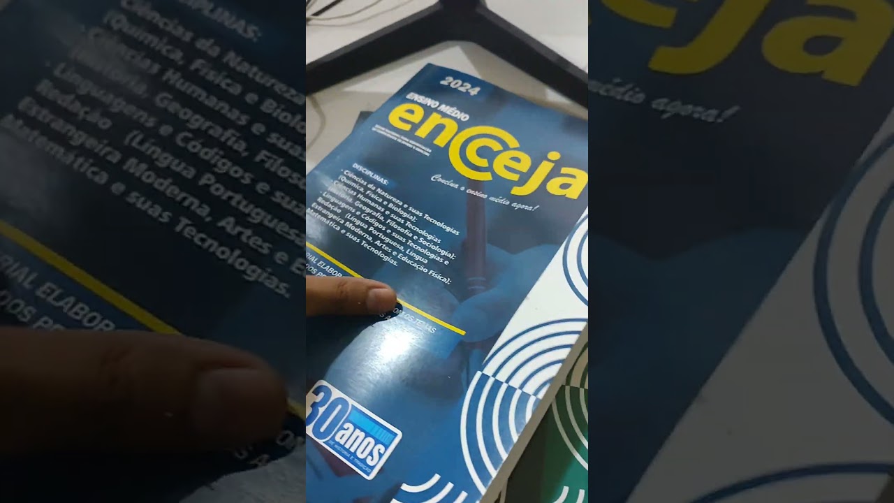 Apostilas ENCCEJA 2024 📚✅ #encceja #eja #provaencceja #inep