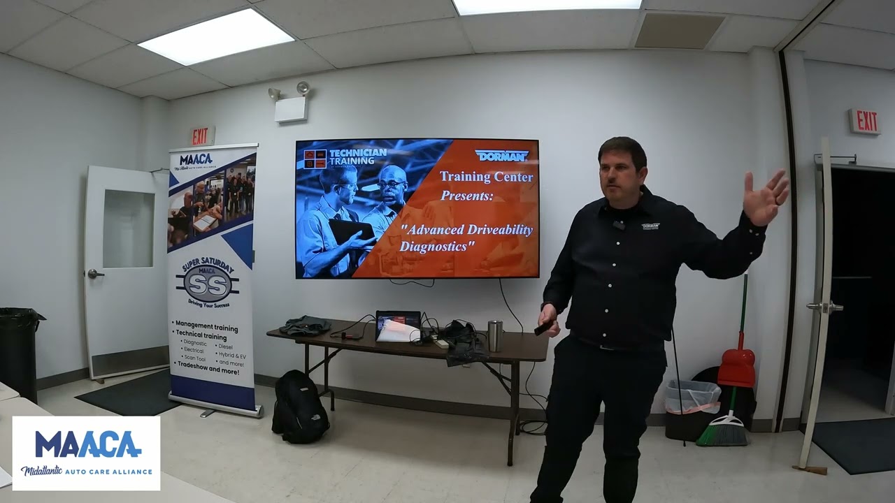 MAACA Training: Dorman Advanced Drivability Diagnostics with Josh Weaver