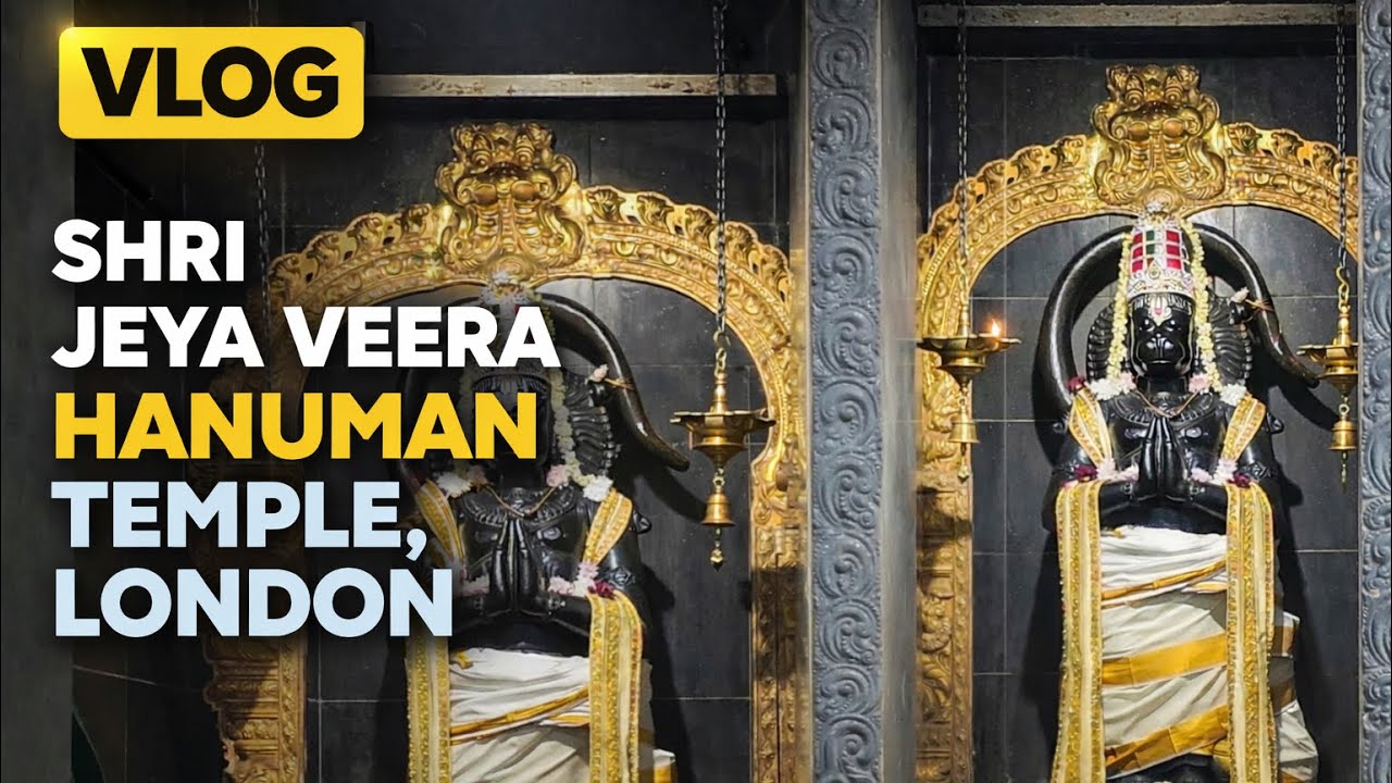 Shree jeya veera Hanumanji temple, Hendon, London. #hindutemple #culture #praytogod #balaji 
