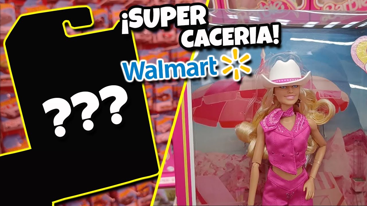 Puras Barbies y joyas Hot Wheels 🔥 | De caceria Hot Wheels en Walmart Oriente