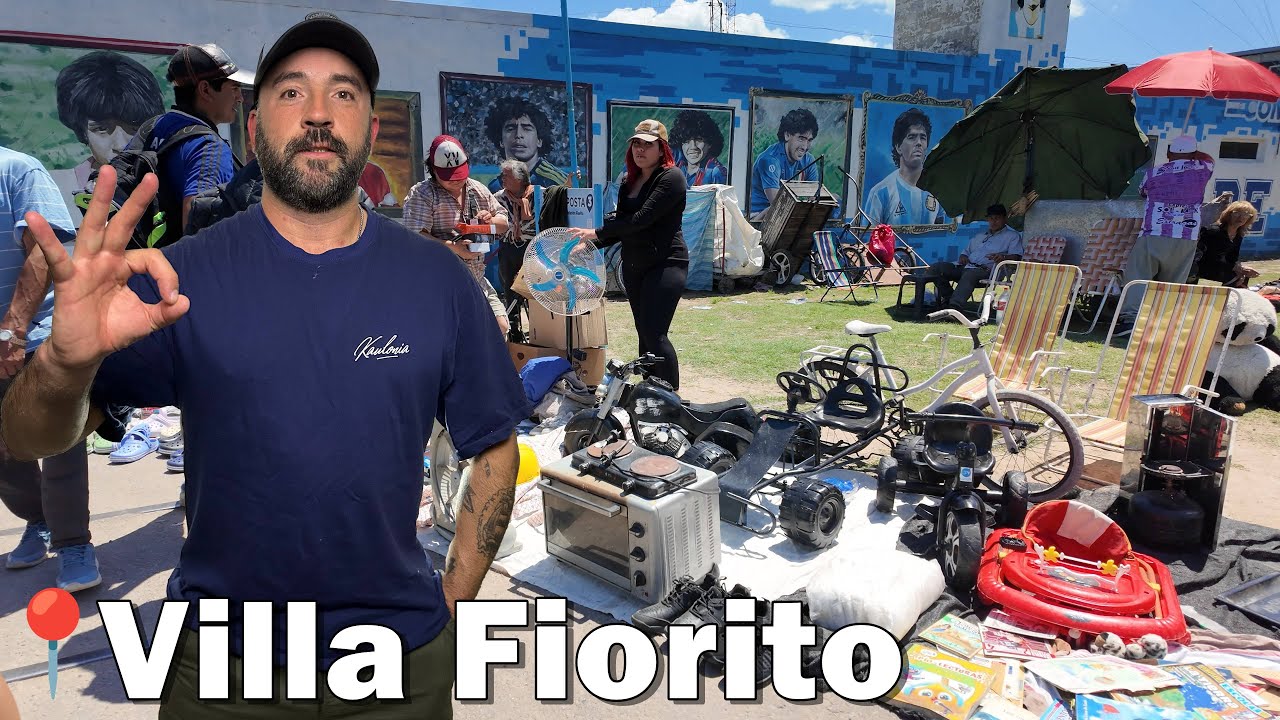Buscando ofertas en la Feria de Villa Fiorito