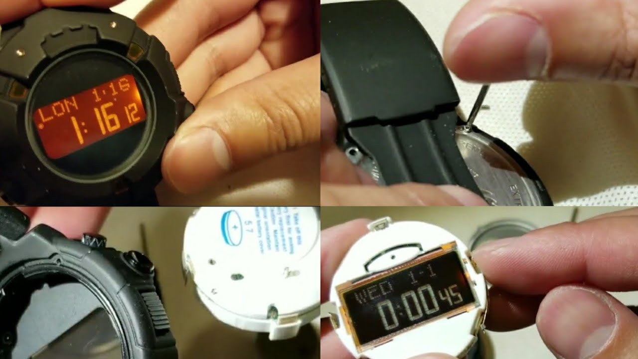 EASY DIY: Replacing 4 Screw Watch Battery 