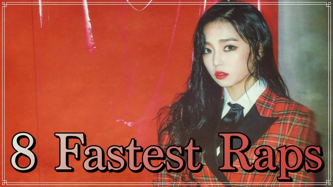 8 FASTEST JANG YEEUN RAPS
