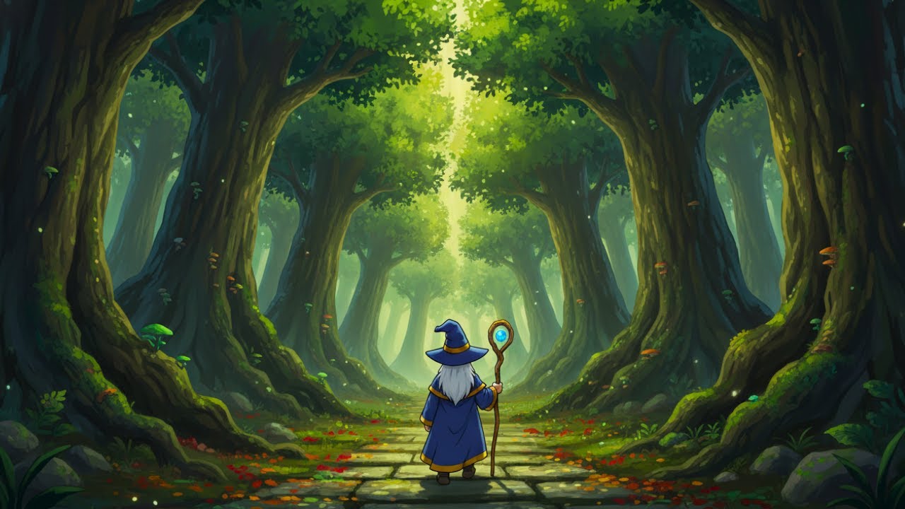 Medieval Fantasy Lofi for Calm Focus — Paths of Quiet Travelers | Music to Walk Without Rushing