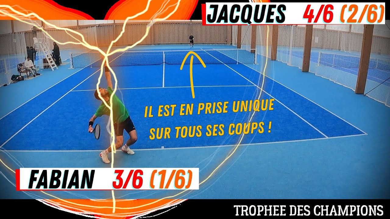 IL JOUE TOUS SES COUPS EN PRISE CONTINENTAL à 4/6 (ANCIEN 2/6) 😮😮😮 / 3/6 vs 4/6 / Court Level View