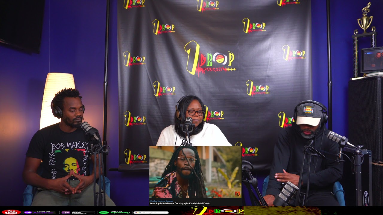 JESSE ROYAL FT VYBZ KARTEL - RICH FOREVER (REACTION)