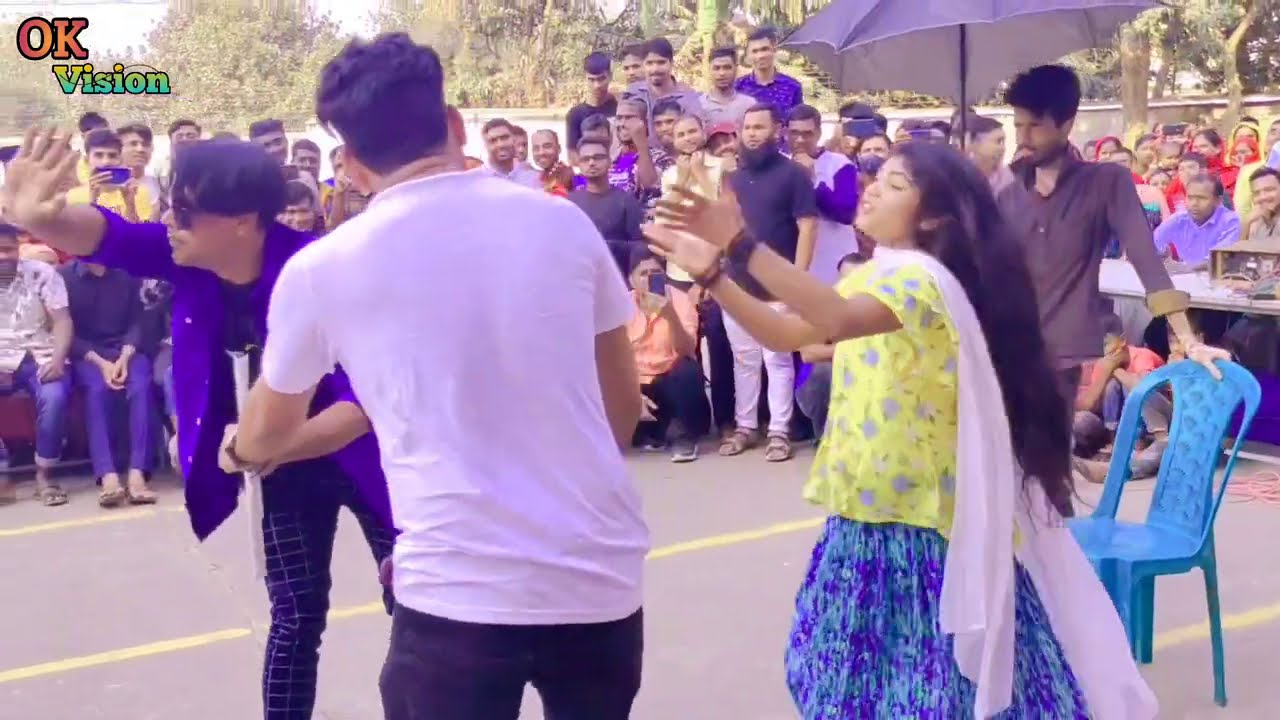 শোনেন শোনেন গ্রামবাসী শোনেন সত্য গঠনা Comedy Dance | অনেক সুন্দর একটি নাচ  | Model Badol | Ok vision
