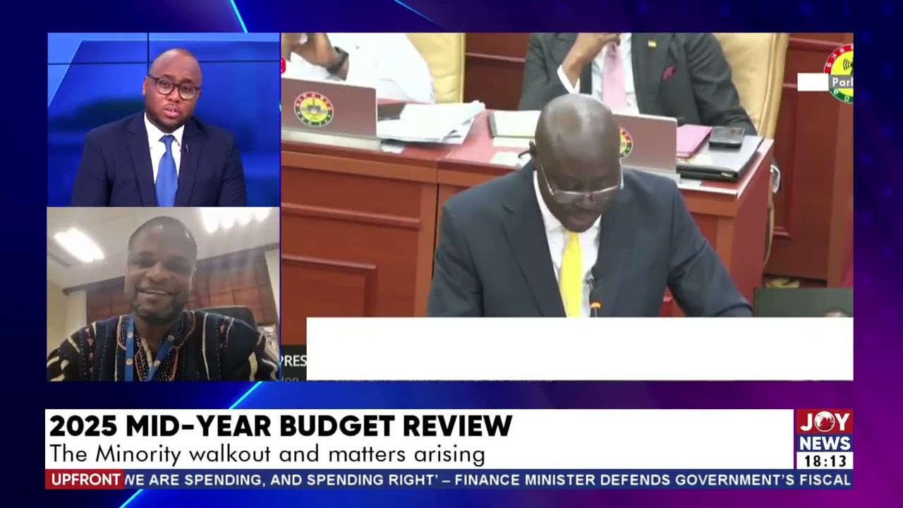 2025 Mid-Year Budget Review: The Minority walkout and matters arising | UPFront with Blessed Soga