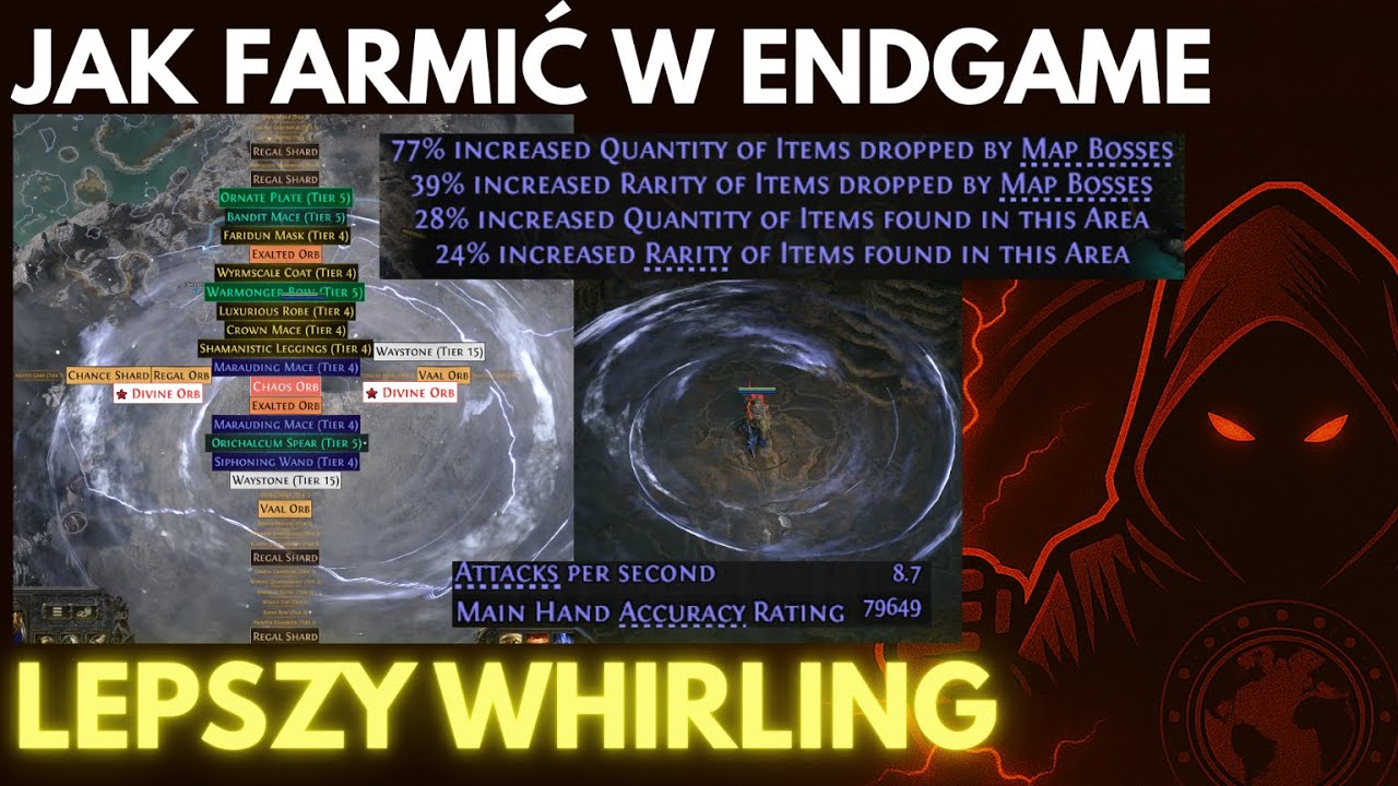 JAK FARMIĆ W ENDGAME - PORADNIK DO MAP - SILNIEJSZY WHRILING - AMAZON BUILD