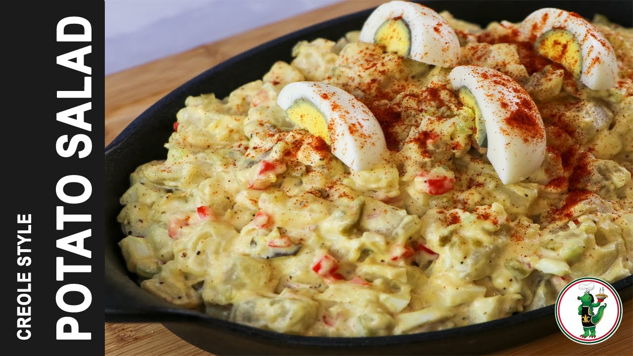 How to Make Potato Salad| Best Creole Potato Salad| Video Recipe