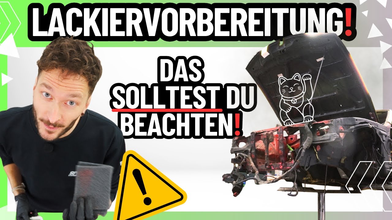 LACKIERVORBEREITUNG ! Das solltest du beachten ! | Speed Engineering