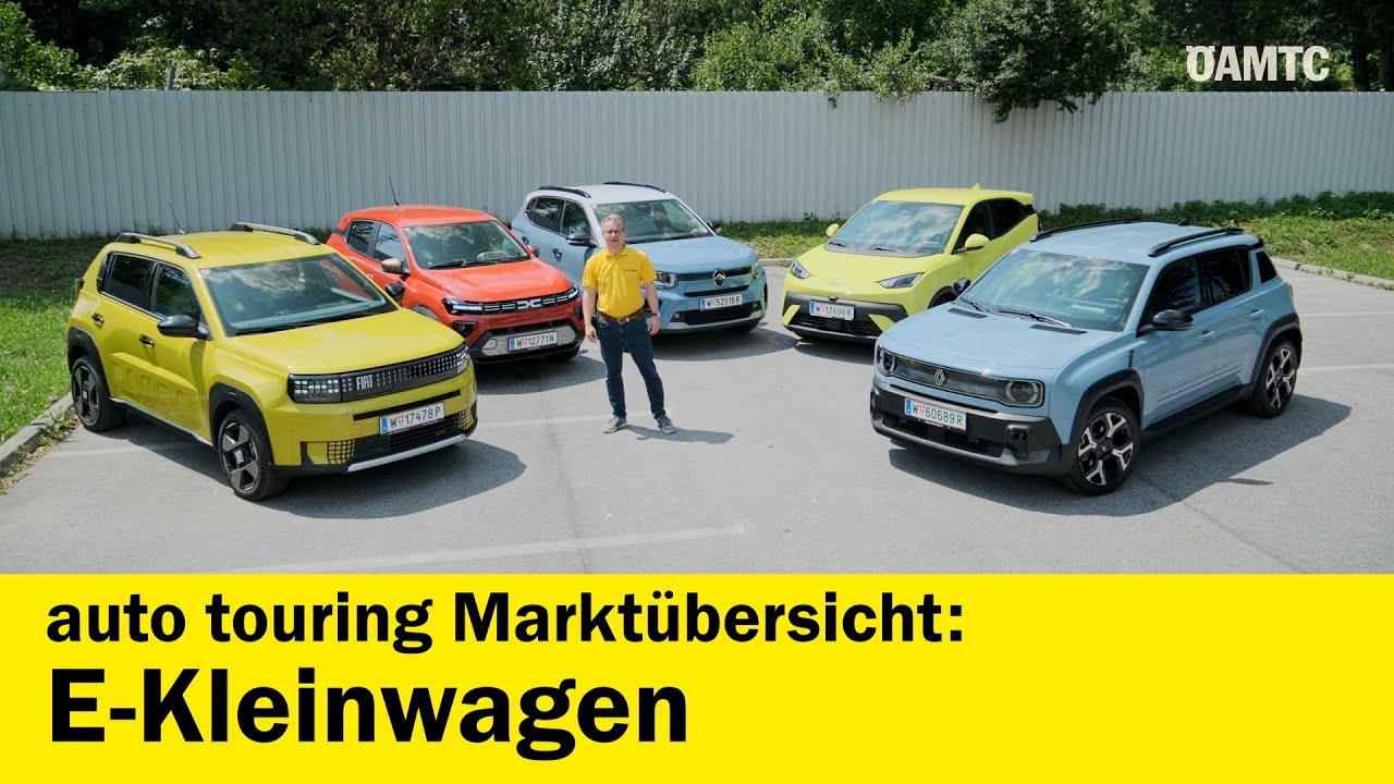 Elektro-Kleinwagen 2025 - 5 Modelle im &Uuml;berblick | &Ouml;AMTC