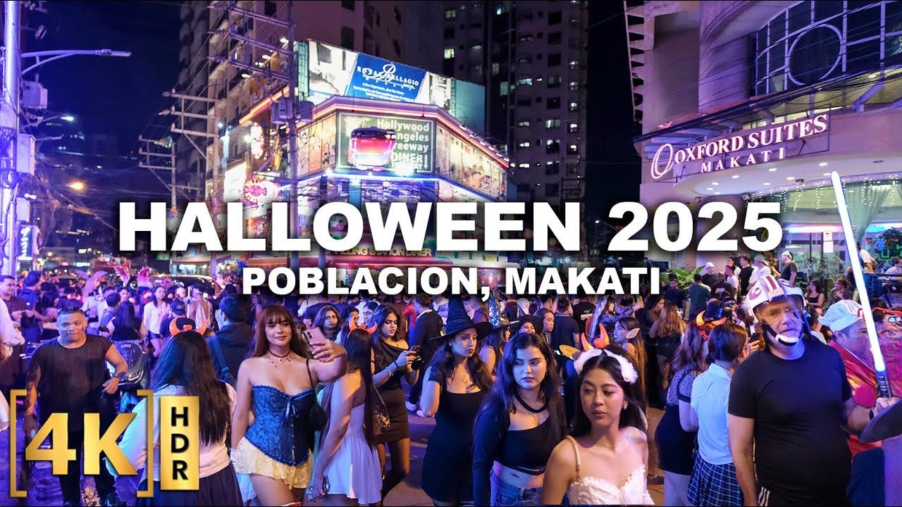 The Philippines' BEST HALLOWEEN STREET PARTY Happened in POBLACION, Makati! | 2025 Full Walking Tour