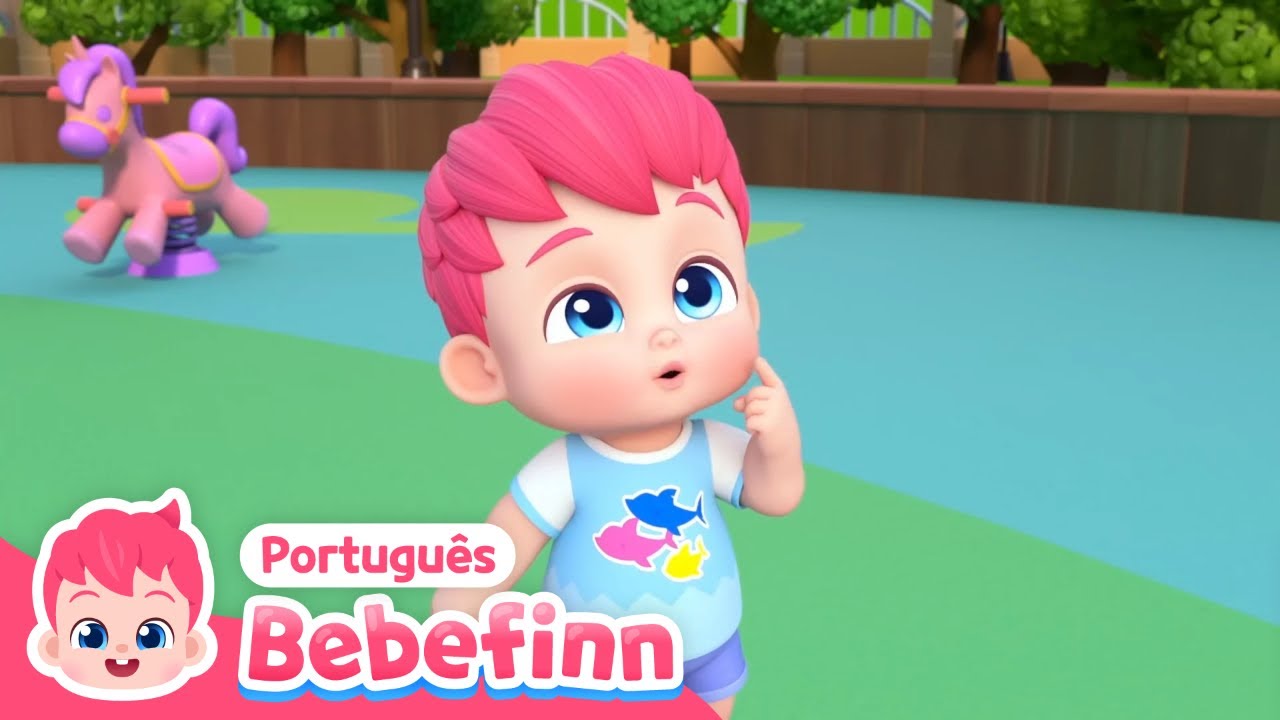 Como Brincar no Parquinho? 🛝 Vamos Brincar Juntos! | Bebefinn em Português - Canções Infantis