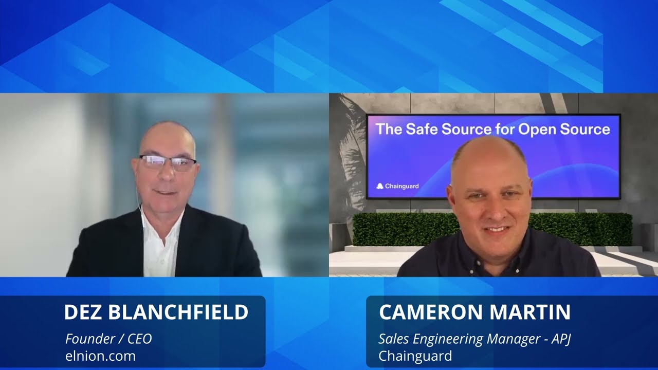 Cameron Martin, Sales Engineering Manager for APJ, at Chainguard, discusses BeerOps and ExecOps