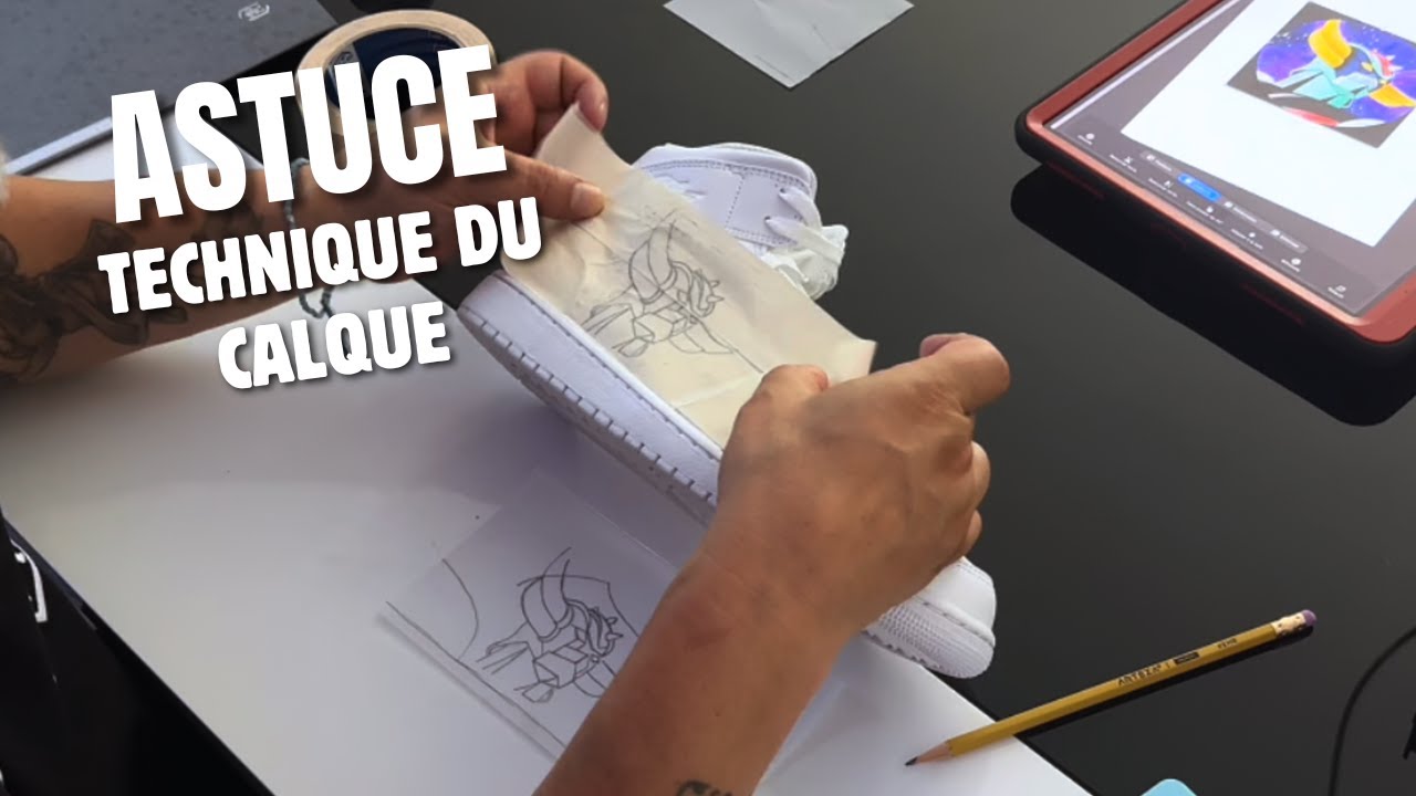 FAIRE UN CUSTOM SANS SAVOIR DESSINER
