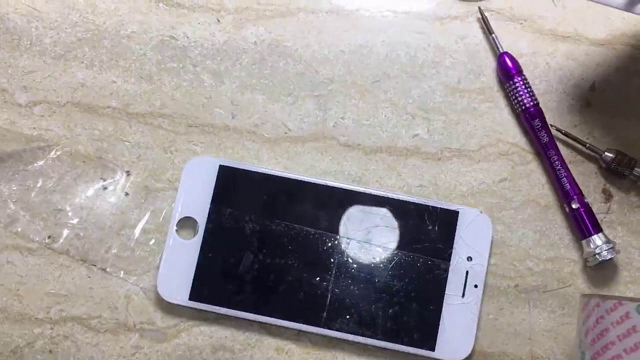 تغيير باغة iphone 7 باحدث وافضل المعدات على الاطلاق iphone 7 fixed lcd