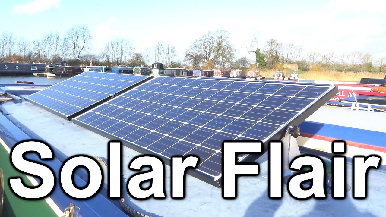 15. Solar panel installation on my canal narrowboat (2 x 240W Panasonic)