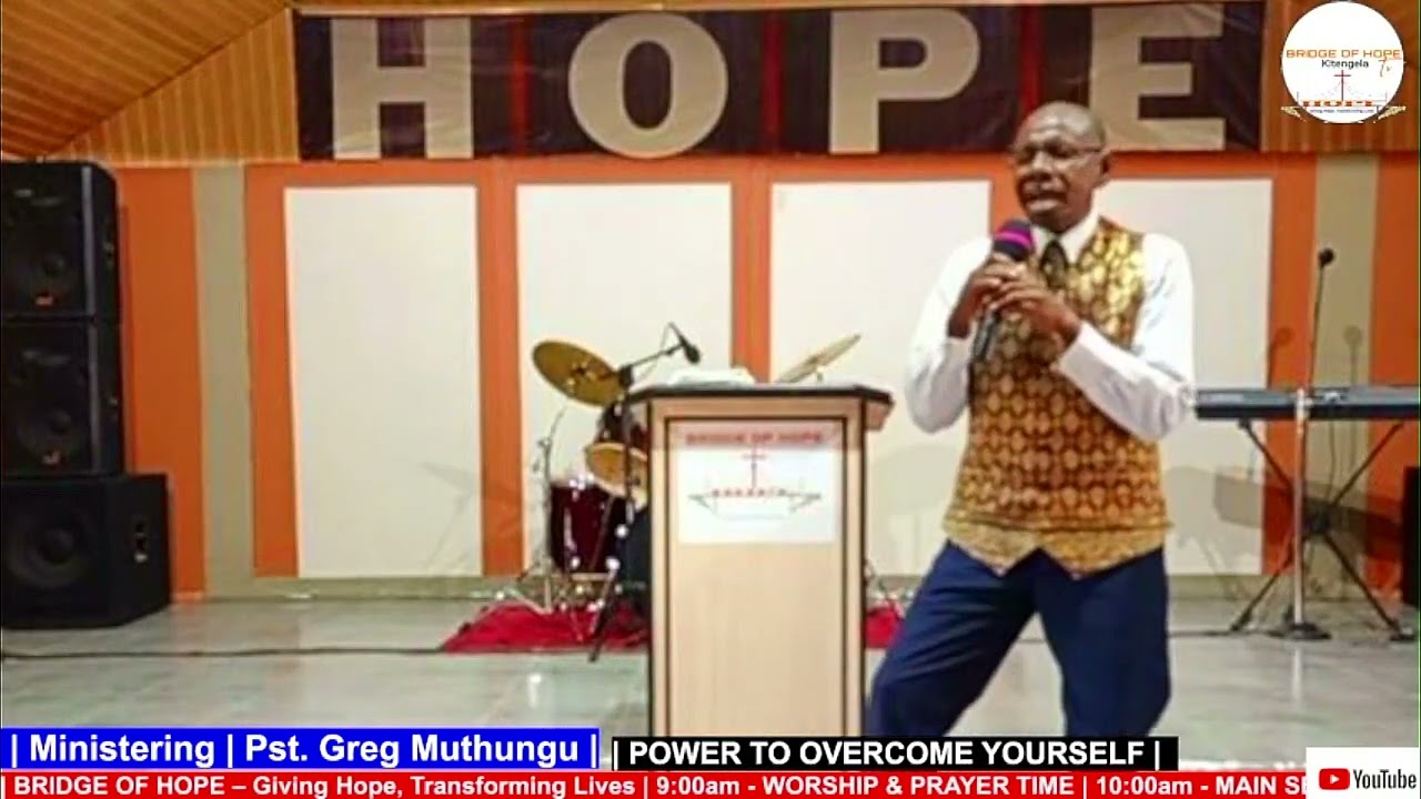 Pst. Greg Muthungu | THE POWER TO OVERCOME YOURSELF - Part I |15th Feb 2026