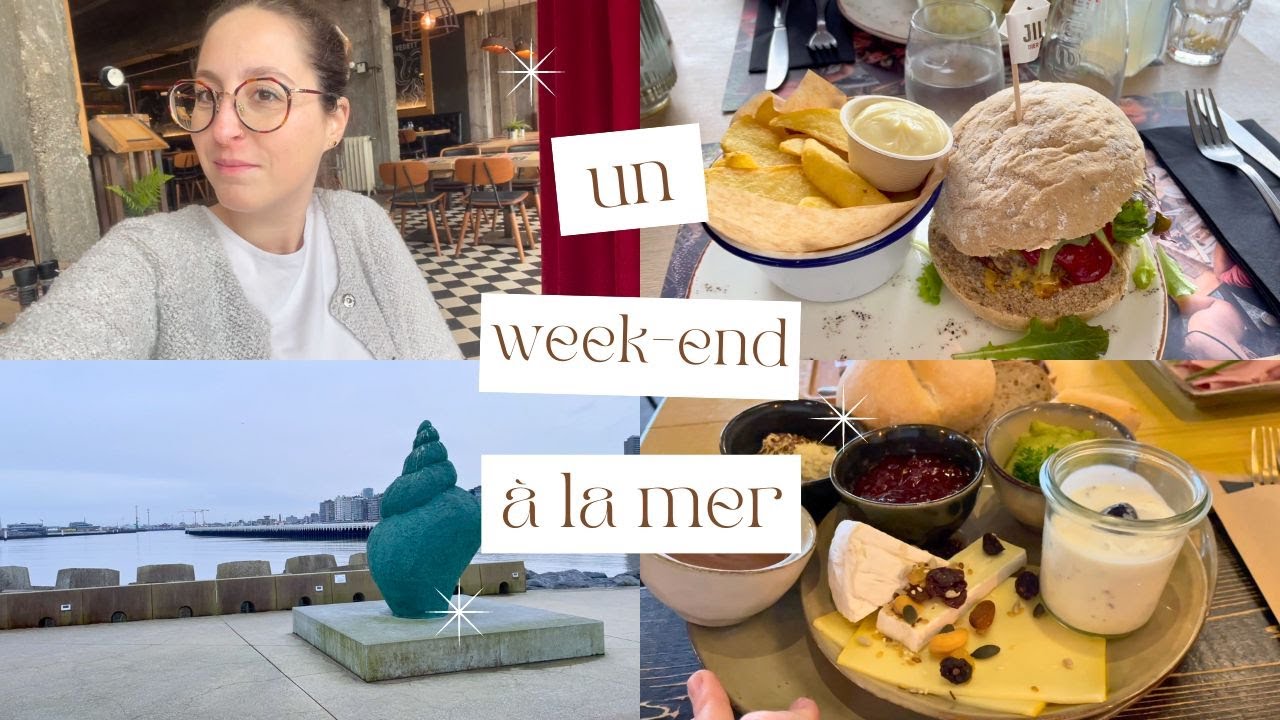 ASMR VLOG - WEEK END À LA MER (concert & brunch)