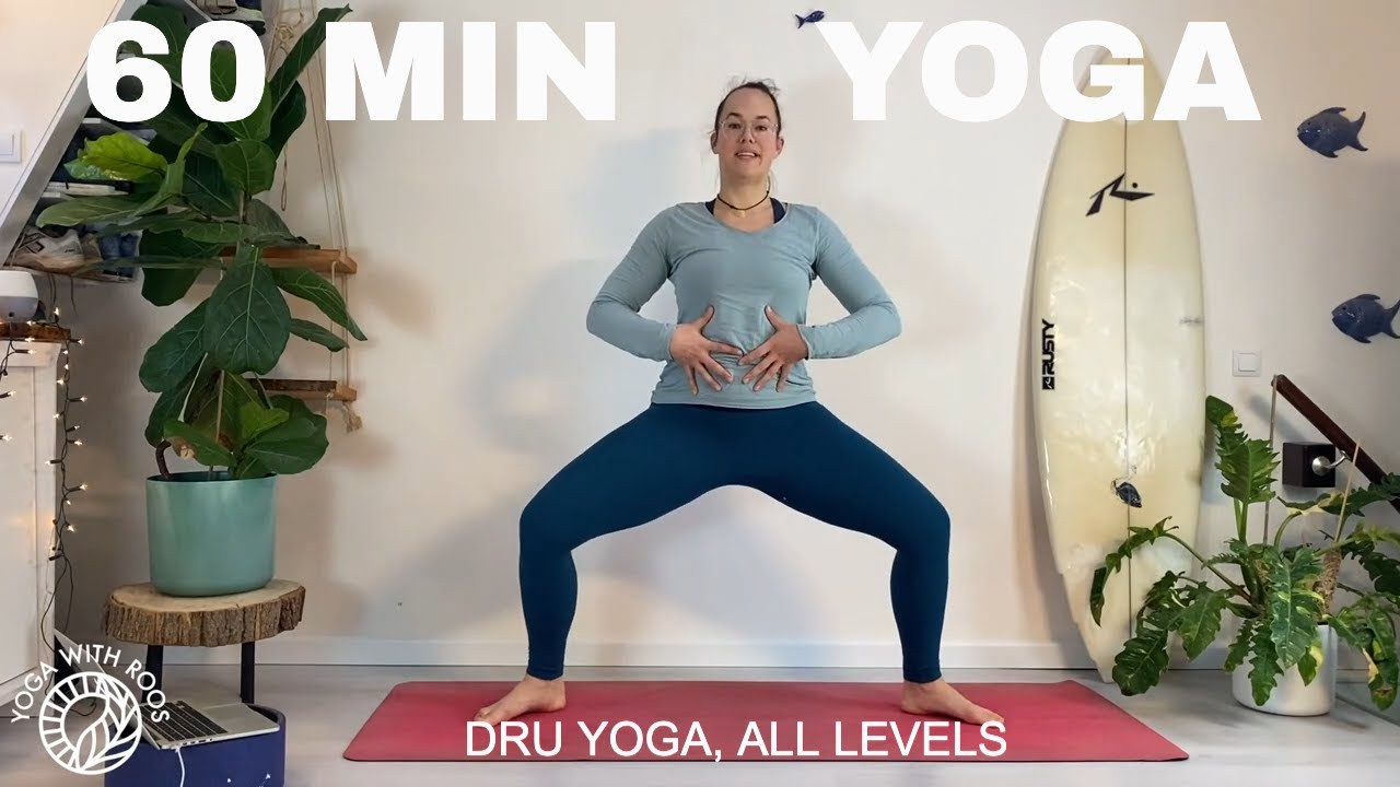 Dru yoga class (all levels) 60 min ENG | Yoga with Roos