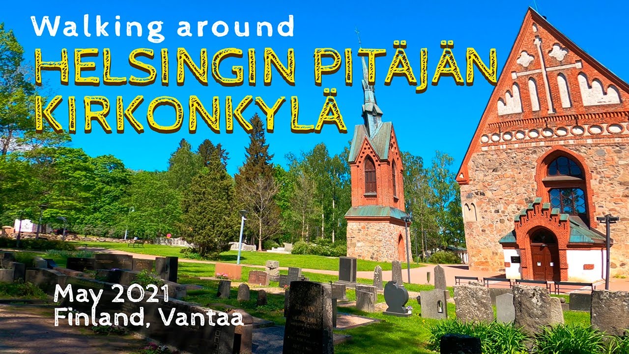 Visiting the Old Parish (Helsingin pitäjän kirkonkylä), May 2021, Finland, Vantaa [4K]