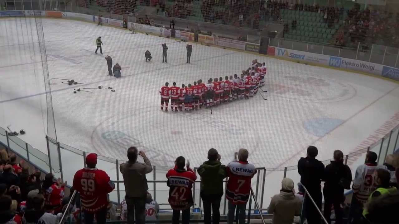 10.11.13: Abschiedsspiel Martin Ancicka - die letzten Sekunden + Ehrenrunde