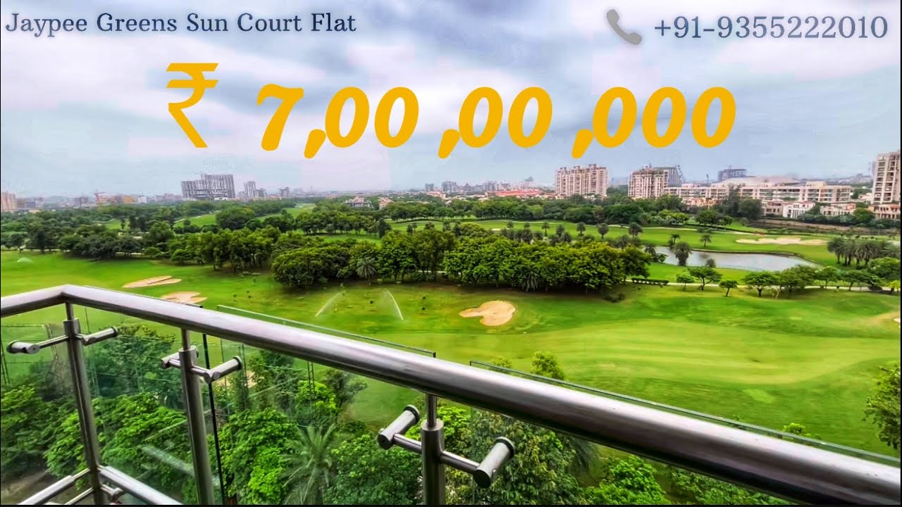 Sun Court Jaypee Greens Golf View Flat For Sale In Greater Noida
