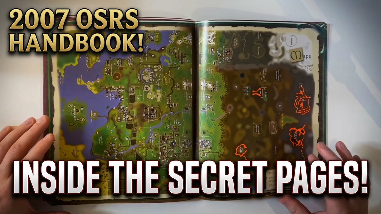 What's Inside the Old School Runescape Handbook? Find Out in ASMR
