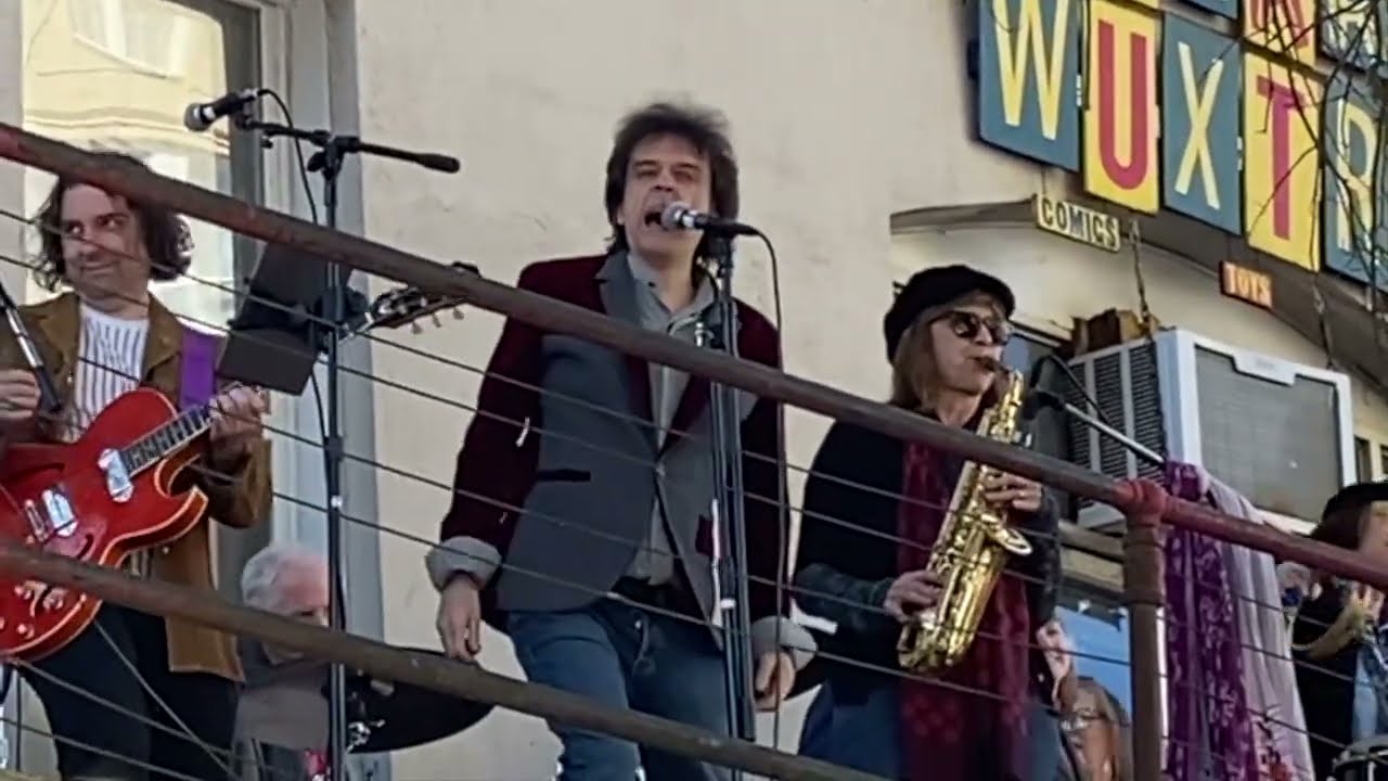 The Funkees - I'm Not your Stepping Stone - With PeterBuck at Wuxtry Records - Athens Georgia