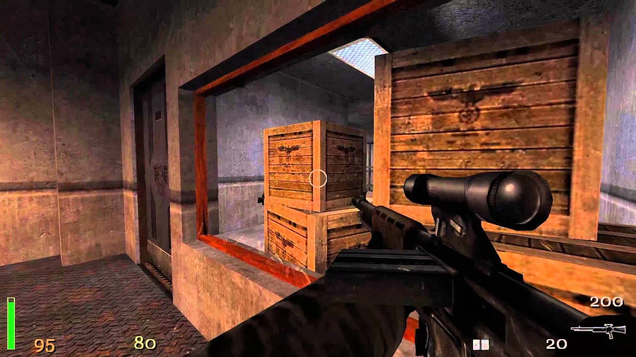 Return to Castle Wolfenstein - Mission 4, Part 3 (The Trainyards)
