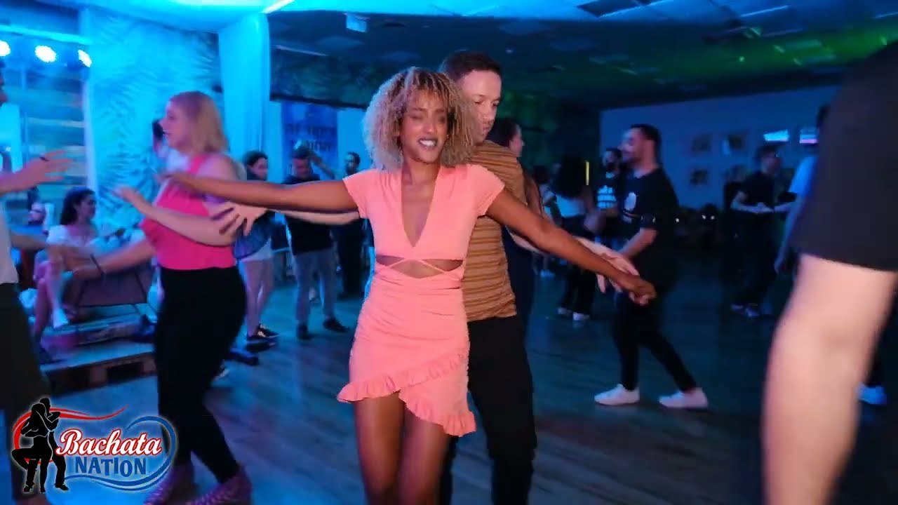 Naama Aviv & Evgeniy Manazanov at Bachata Nation 08 09 23