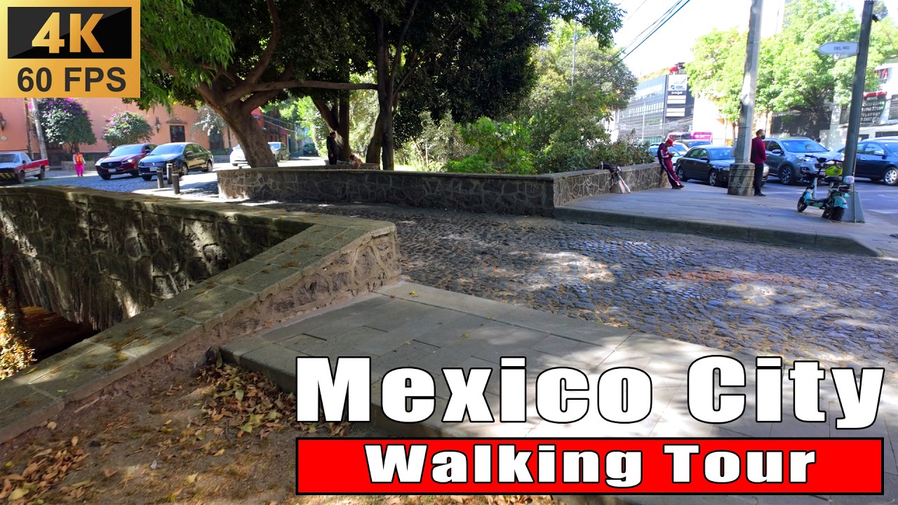 9 км пешком по Мехико 🇲🇽 | Прогулка по Avenida Universidad (без комментариев, звуки города)