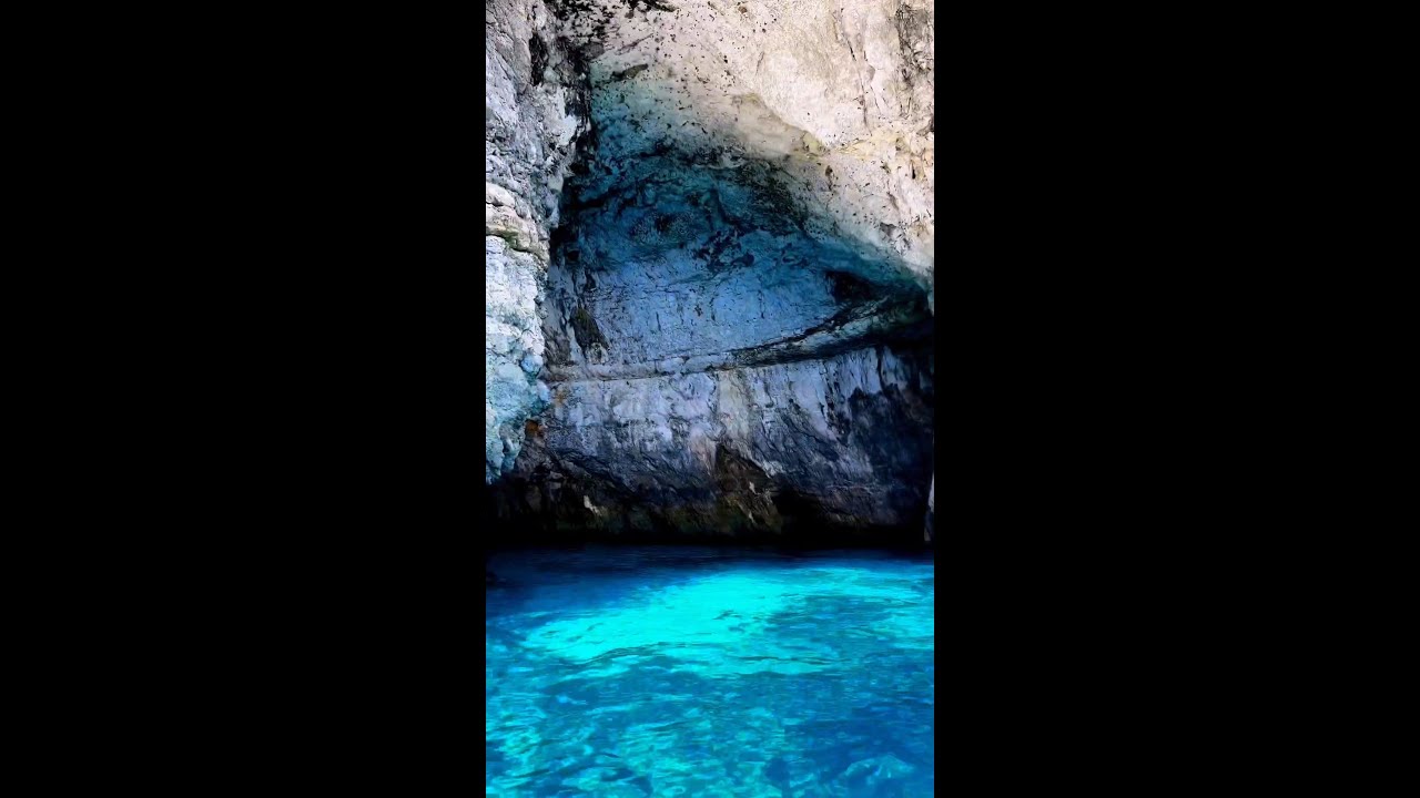 Embracing the beauty of Blue Grotto's turquoise waters 💙✨