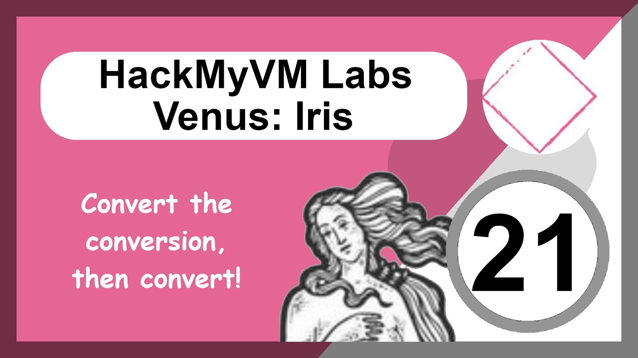 HackMyVM - Venus CTF labs - Level 21: Iris - Picture Files and OCR