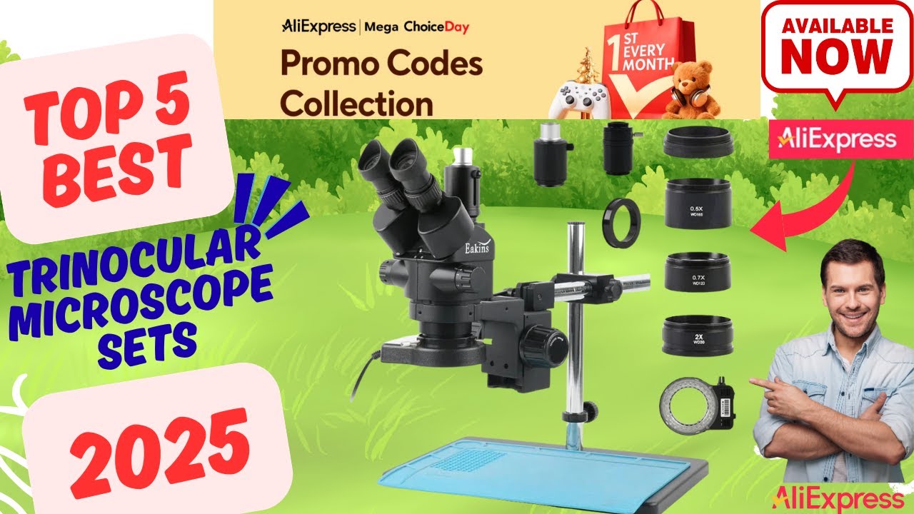 Top 5 Best Trinocular Microscope Set of 2025  On AliExpress