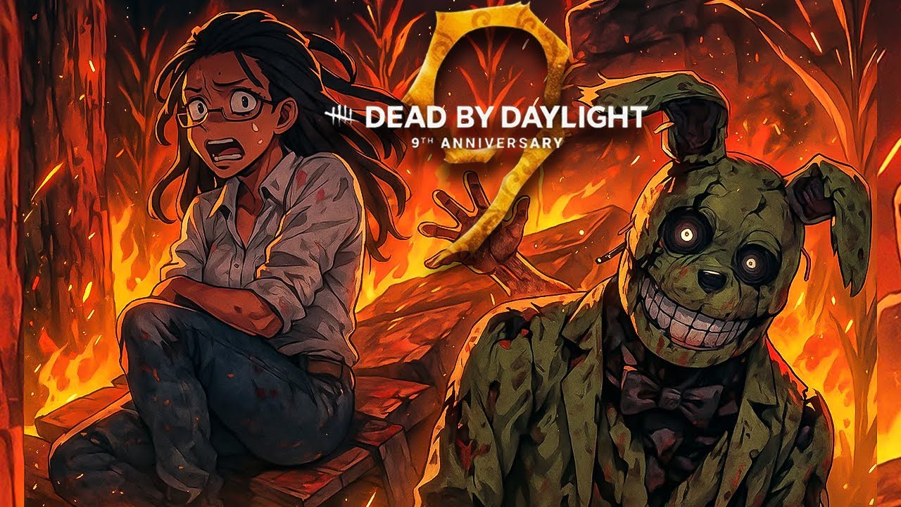 DBD 9 ЛЕТ 🎉🐰 | Соло Стрим по Dead by Daylight 9️⃣— Мансы, Маньяки,  Фарм Очков 🩸