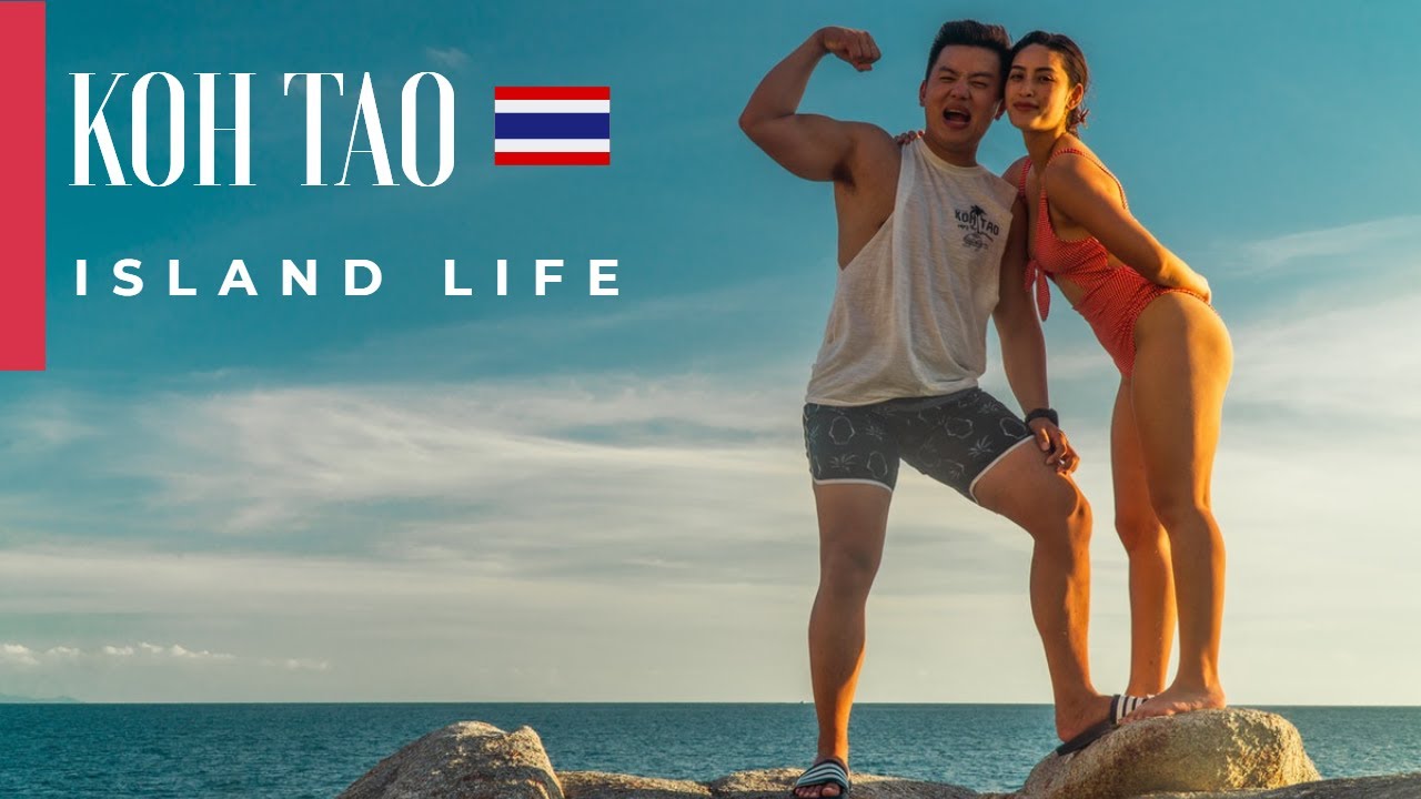 Living in a VILLA || KOH TAO || SHARK BAY
