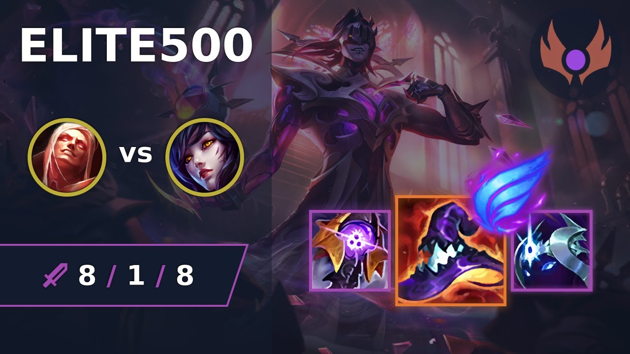 [ elite500 ] Vladimir MID vs Ahri | EUW MASTER | LOL Season 2024