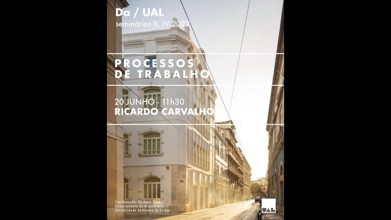 PROCESSOS DE TRABALHO: RICARDO CARVALHO