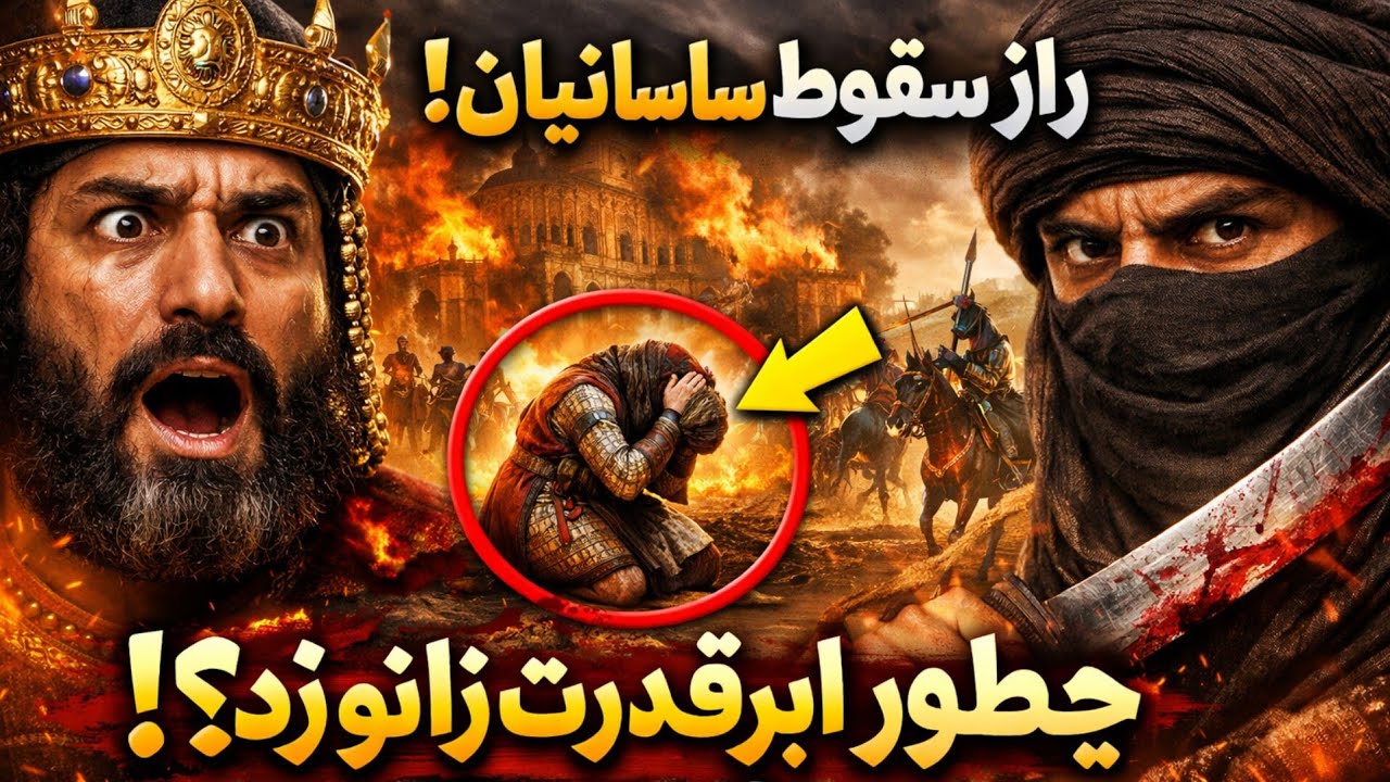 راز سقوط ساسانیان؛ چطور یک ابرقدرت در برابر اعراب زانو زد؟#تاریخ #تاریخی