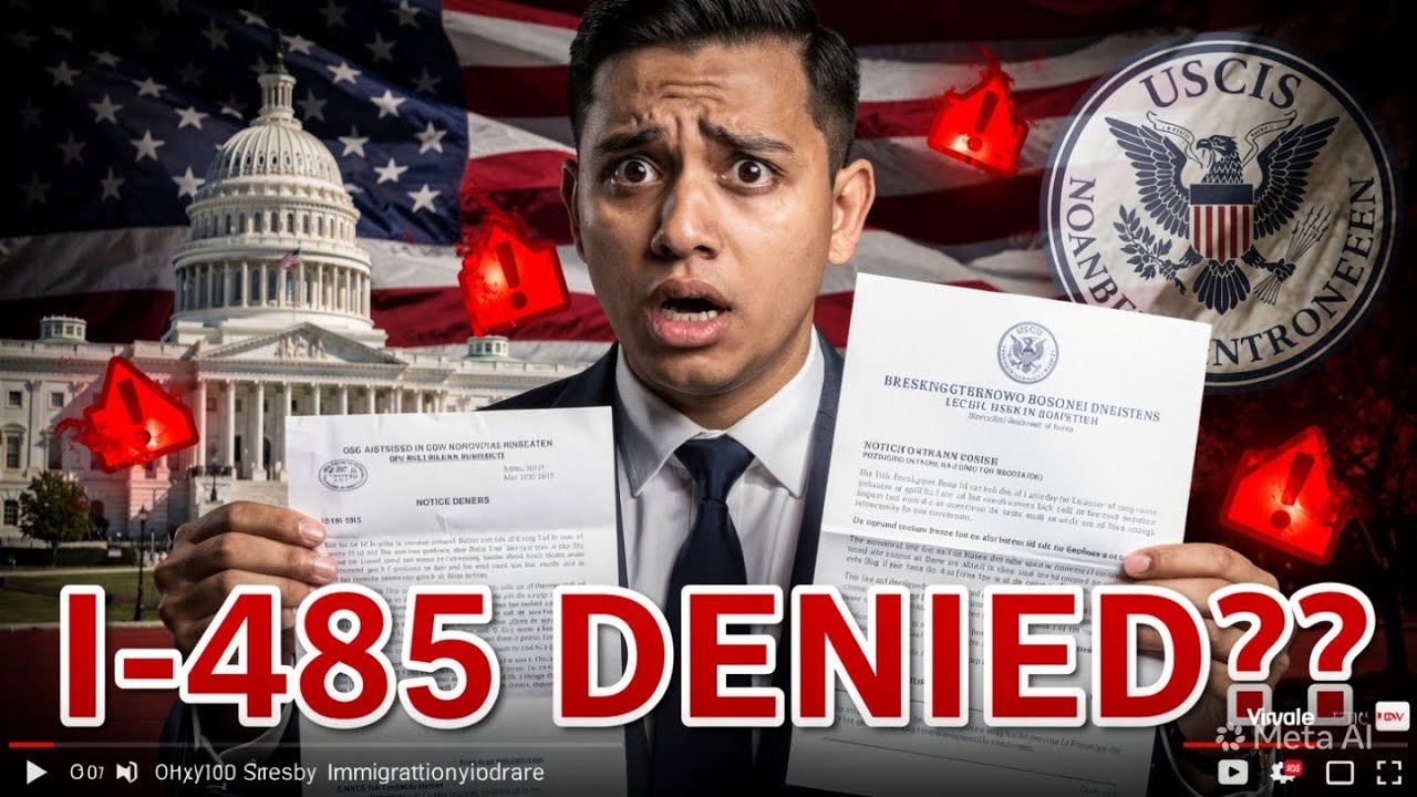 I-485 Denied After the New USCIS Memo? Here&rsquo;s What To Do Next (2026 Update)