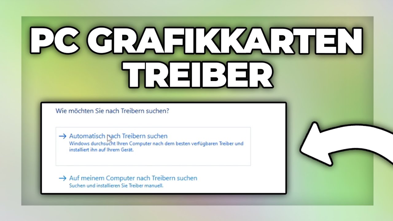 PC Grafikkarten Treiber herunterladen und installieren - Windows Tutorials