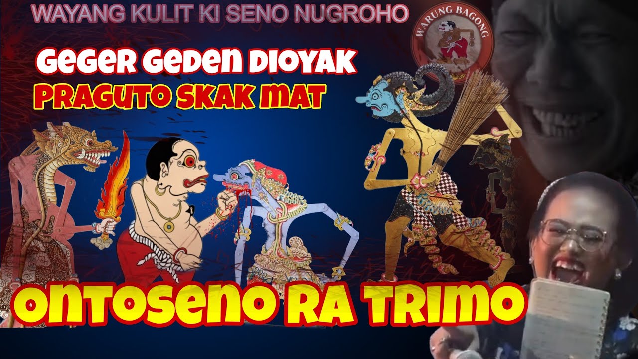 Geger sore📍Bagong lucu📍wayang kulit ki seno nugroho