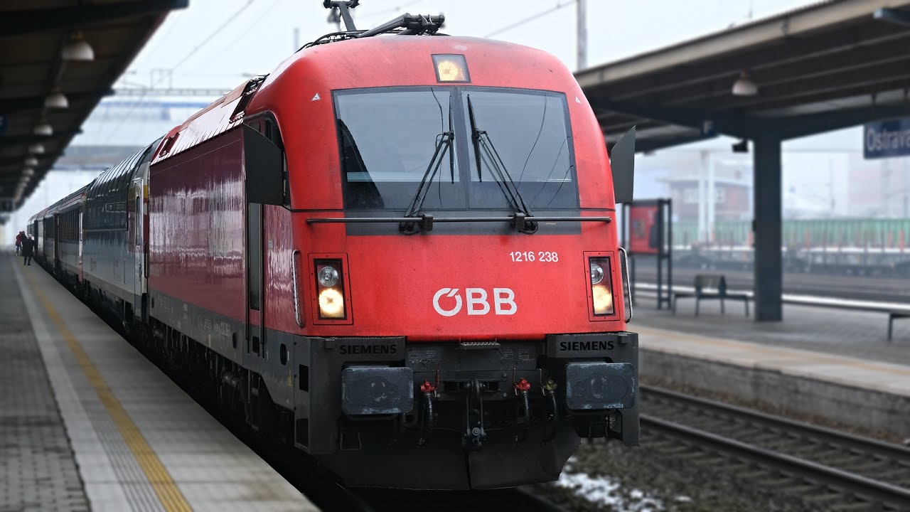 EC 106 PORTA MORAVICA (Graz Hbf ► Przemyśl Gł&oacute;wny) ● Ostrava hlavn&iacute; n&aacute;draž&iacute;