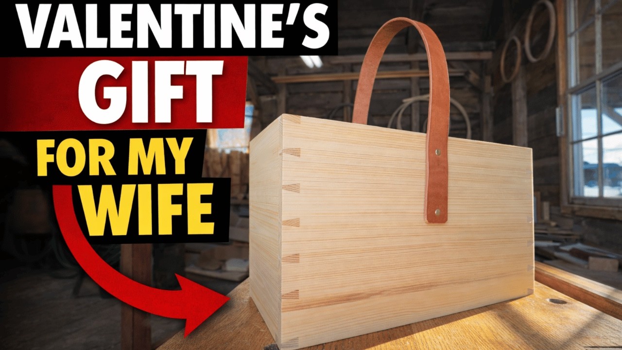 Crafting a Wood & Leather Basket