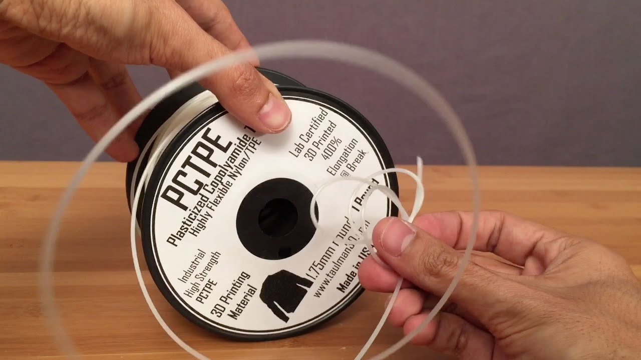 Гибкий нейлон PCTPE &mdash; нить для 3D-печати