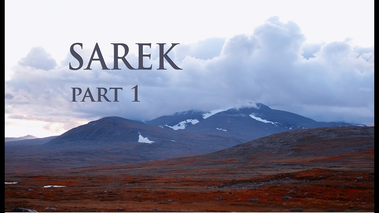 8 days solo backpacking trip in Sarek. Part 1. Kungsleden, Tjahkelij, Jieggejåhkå, Ijvárláhko.