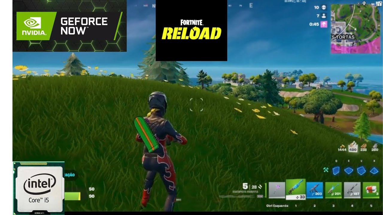 FORTNITE NO CORE I5 3470S GEFORCE NOW