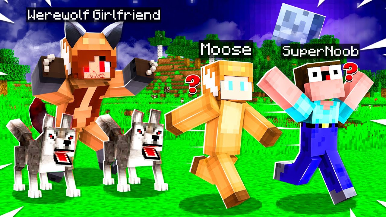 MY GIRLFRIEND became a WEREWOLF! (Minecraft)